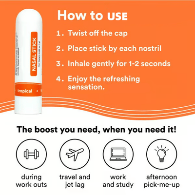 BreatheMate Essential Oil Nasal Inhalers – Instant Relief, Anytime, Anywhere - 50% OFF