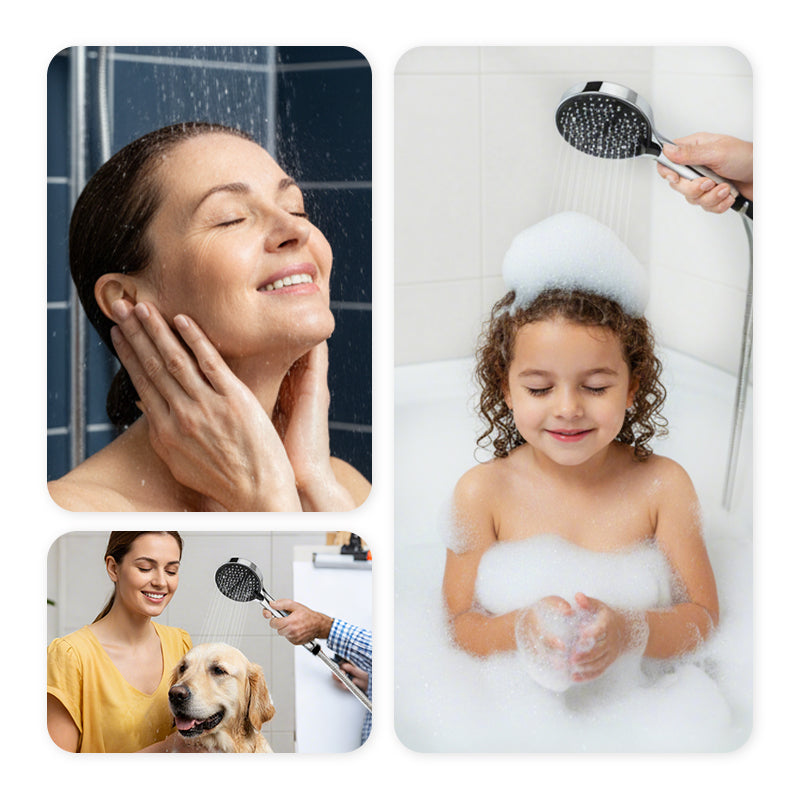 HydroBlast PowerShower - The Ultimate 2-in-1 Shower & Cleaner - 50% OFF