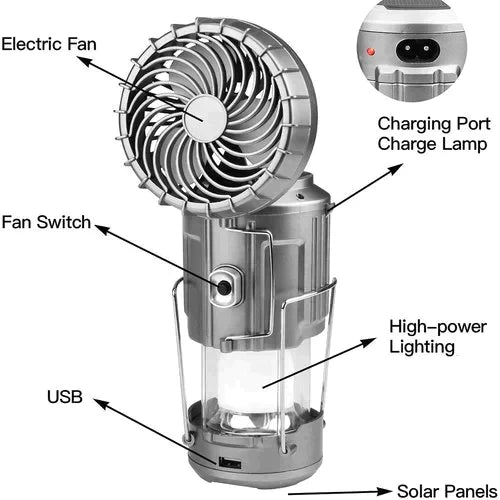 TrailGlow 3-in-1 Magnetic LED Camping Light – Light Where You Need It, Anytime, Anywhere - 50% OFF