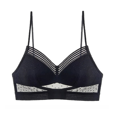 Low Back Wireless Lifting Lace Bra – Effortless Lift, Invisible Confidence - 1+1 Free