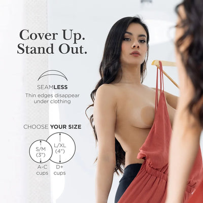 BareEase Seamless Nipple Covers – Confidence and Comfort, All Day Long - 1+1 FREE