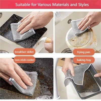 SparkleClean Cloths – Effortlessly Restore Shine - 5+5 FREE