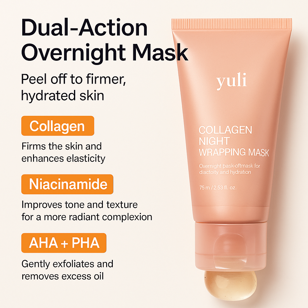 The CollagenWrap Night Mask - Wake Up to Plumper, Younger Skin + 50% OFF