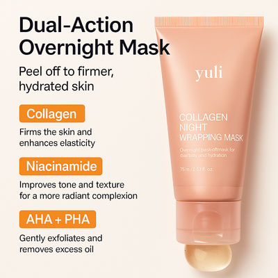 The CollagenWrap Night Mask - Wake Up to Plumper, Younger Skin + 50% OFF