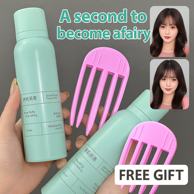 Quick Volume Hair Spray – Instant Oil Control & Long-Lasting Volume for All Hair Types - 50% OFF+ FREE GIFT