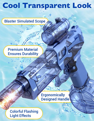 Quick Mode Ice Blast Gun Water Gun – Electric Jet Spray - 50% OFF