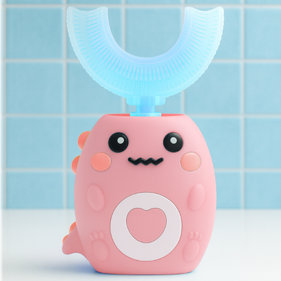 Dino-Brite 360° Brush - Fun Brushing, No More Fights - 50% OFF