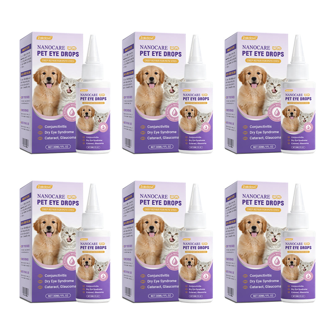 NanoCare Pet Eye Drops - Say "Hello, Healthy Eyes!" + 50% OFF