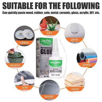 FixMate Universal Superglue – Instant Repair for Life’s Everyday Breaks - 50% OFF