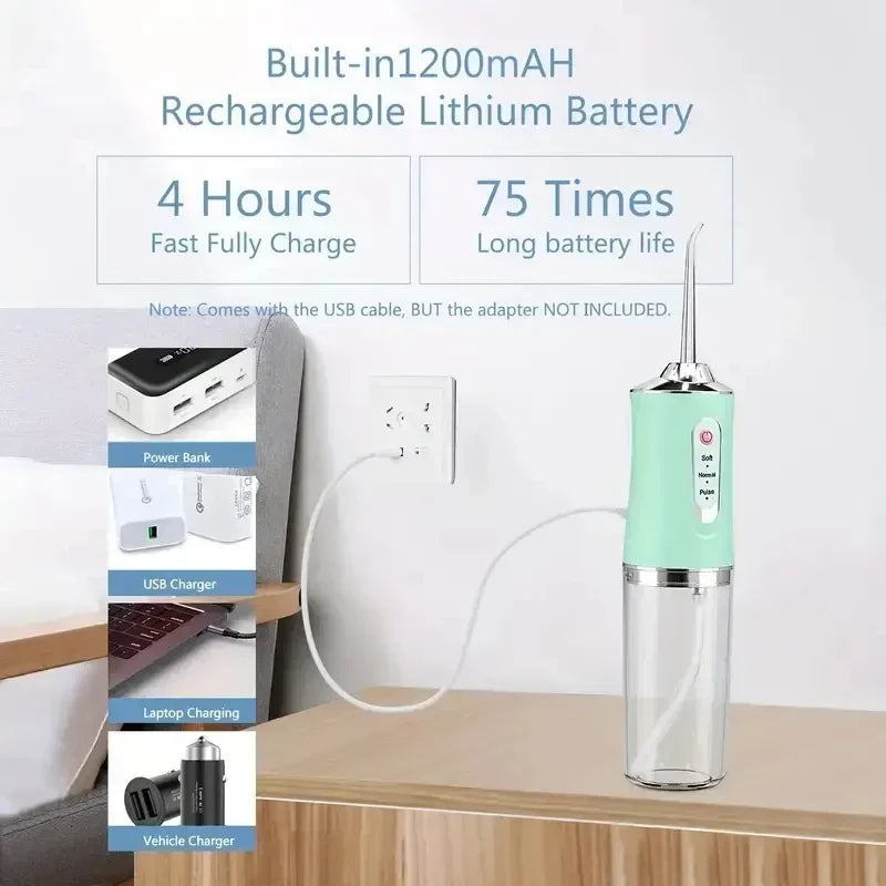 AquaPulse - Dentist-Clean Teeth in Seconds +50% OFF