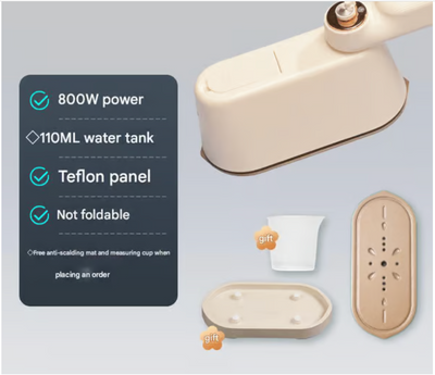 GlideAway Pocket Iron - Effortless Perfection, Anywhere Your Journey Takes You 50 % OFF