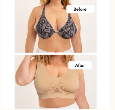 AuraLift Bra - Rediscover Your Natural Confidence and All-Day Comfort 50 % OFF