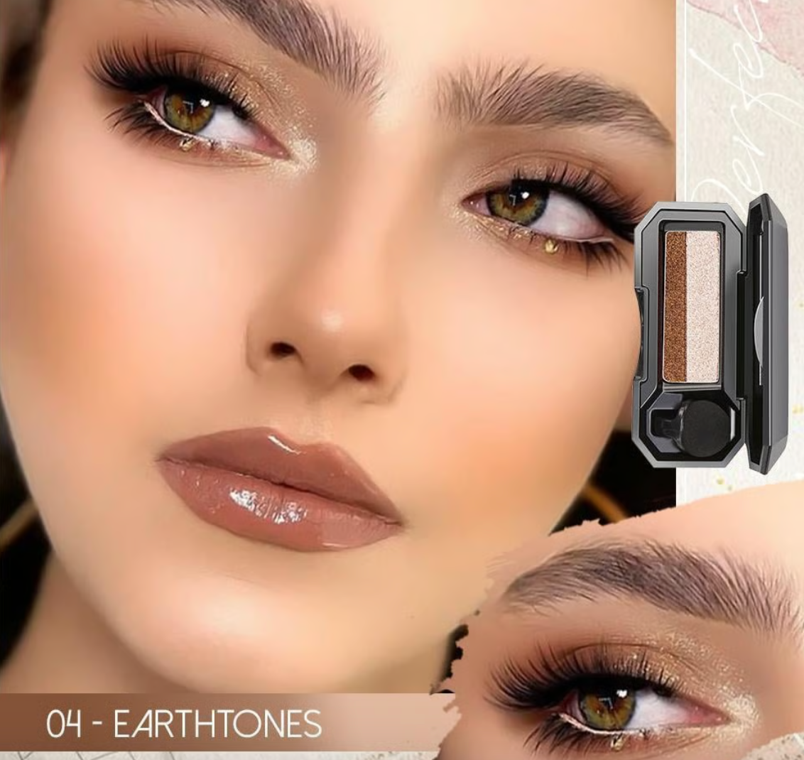 1+1 FREE- GradientGlow Eyeshadow – Effortlessly create a luminous, gradient eye look +FREE BRUSH