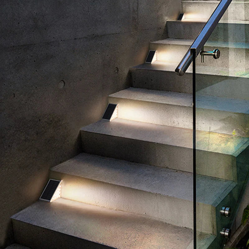 AuraGlow Stair Lights - Instant Curb Appeal & Safety - 50% OFF