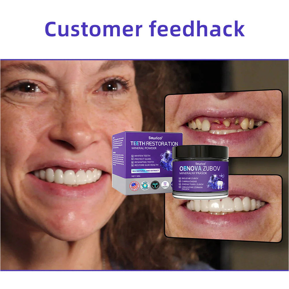 The BioShield Mineral Powder - Rebuild Your Enamel, End Sensitivity + 50% OFF