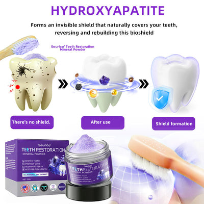 The BioShield Mineral Powder - Rebuild Your Enamel, End Sensitivity + 50% OFF