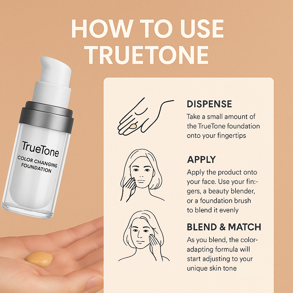 TrueTone | Perfect Match Foundation - 1 + 1 FREE
