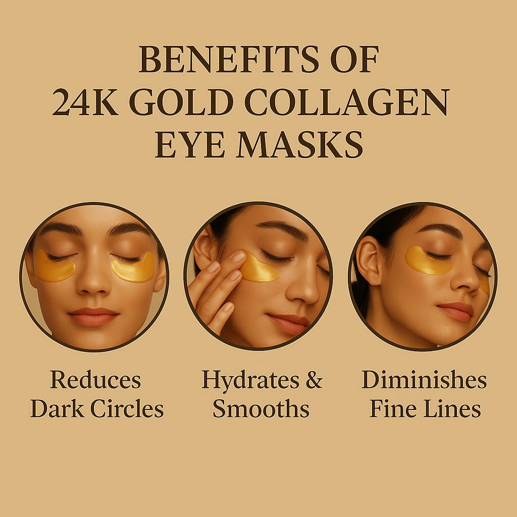 The 24K Aura-Lift Eye Mask - A Spa Day for Your Eyes + 50% OFF