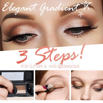 1+1 FREE- GradientGlow Eyeshadow – Effortlessly create a luminous, gradient eye look +FREE BRUSH