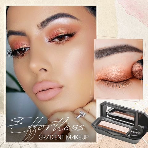 1+1 FREE- GradientGlow Eyeshadow – Effortlessly create a luminous, gradient eye look +FREE BRUSH