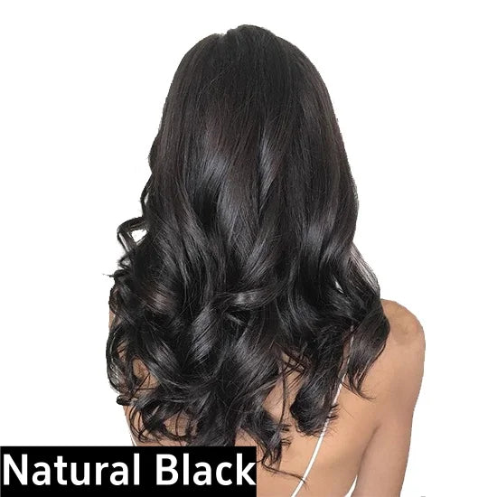 LuxeLocks Natural Lace Hair Net Human Hair Topper – Instantly Transform Your Look - 70% OFF