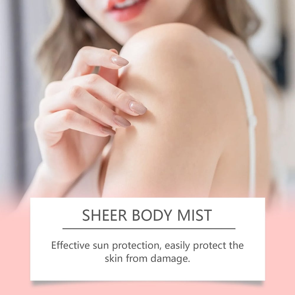 SunMist Glow Body Shield SPF 42 – Sheer Protection, Radiant Finish - 50% OFF