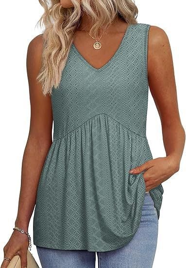 The AuraFlow Tank - The Ultimate Flattering Fit - 50% OFF