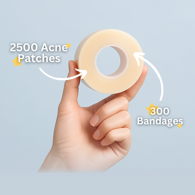 The Hydrocolloid Pimple Patch - A Blemish-Free Look, Overnight + 50% OFF