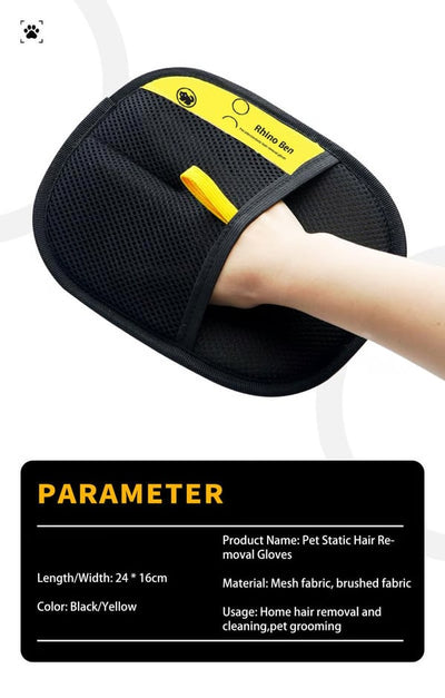 PurrfectGlove Pro + Effortless Pet Hair Removal for a Spotless Home and Happy Pets - 50% OFF