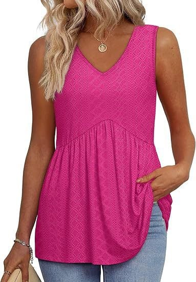 The AuraFlow Tank - The Ultimate Flattering Fit - 50% OFF