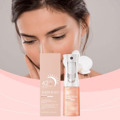 SunMist Glow Body Shield SPF 42 – Sheer Protection, Radiant Finish - 50% OFF