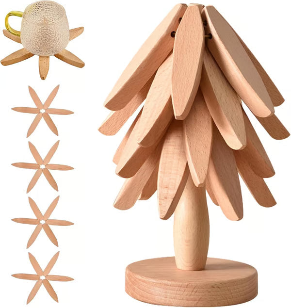 The CozyTree Trivet Set - Protect Your Table, Decorate Your Kitchen + 50% OFF