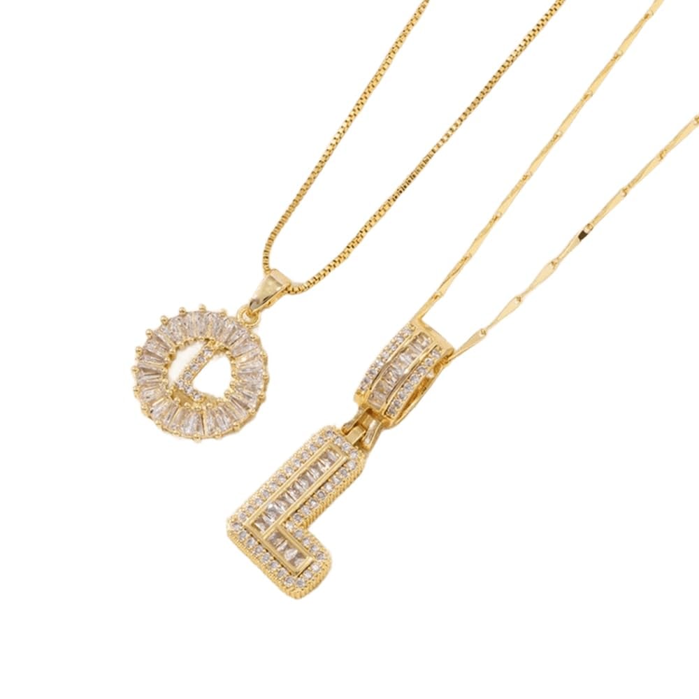 GlowLetter Letter Pendant Necklaces – Personalized Elegance for Every Occasion - 60% OFF
