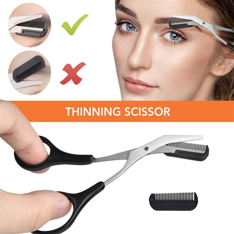 The BrowScissor - Clean Eyebrows Without Pain or Tweezing + 50% OFF