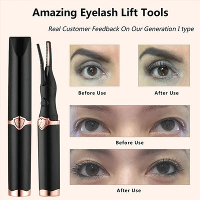 LashGlam Pro - Instant Heated Eyelash Curler - 60% OFF