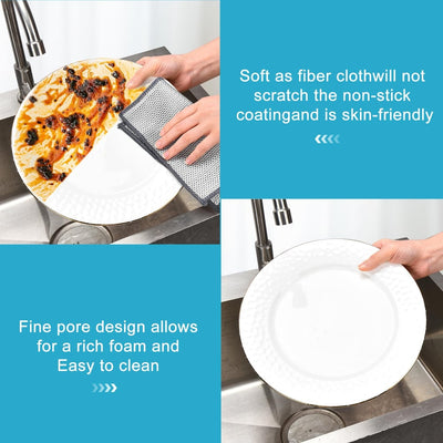 10 pcs ScrubSmart 3-Layer Metal Dish Cloths – Heavy-Duty Cleaning Without the Scratches - 50% OFF