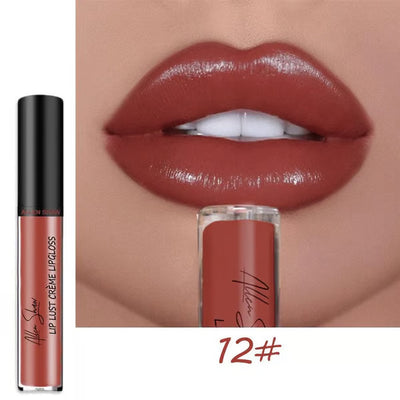 VelvetStay Waterproof Lipstick – Bold Color, All-Day Comfort -  1+1 Free