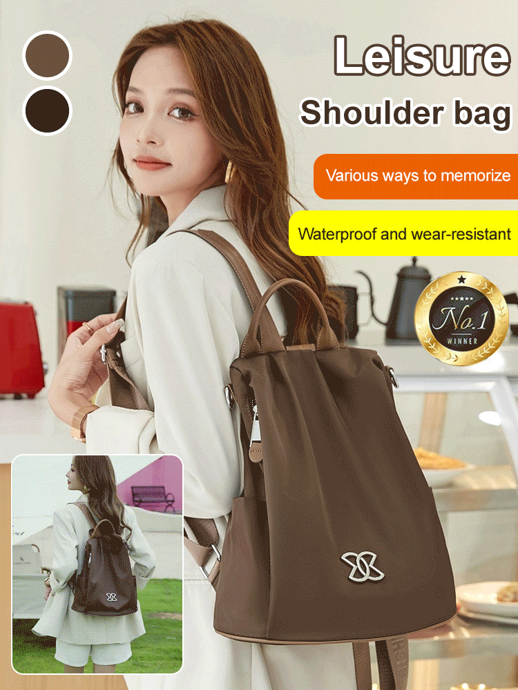 SecureStyle Anti-Theft Large Capacity Backpack – Multi-Way Wear with Hidden Zipper & Spacious Interior - 50% OFF