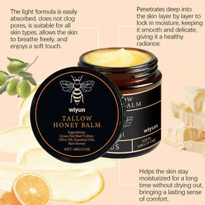 HydraHoney Balm - Experience the bliss of deeply hydrated, radiant skin