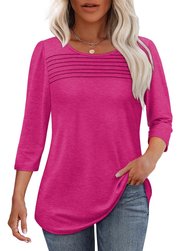 The DrapeFlow Tunic - The Ultimate Flattering Top - 50% OFF
