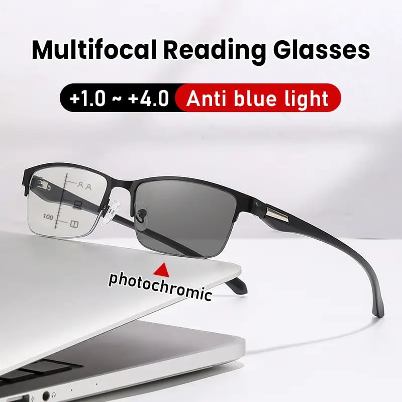 The All-in-One Vision Glasses - See Everything, Carry One Pair + 50% OFF