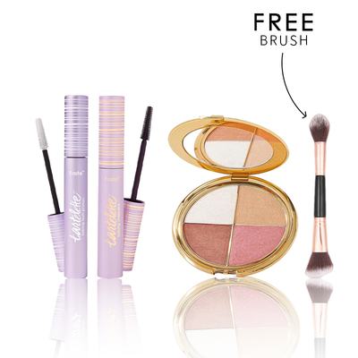 The Tube & Prime Mascara Duo - Smudge-Proof Lashes, Easy Removal - 50% OFF