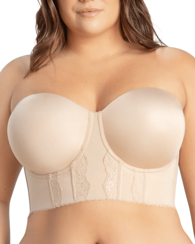 BackBare Low Back Strapless Bra Invisible Support for Backless Styles - Comfortable Shaping Without the Straps - 50% OFF