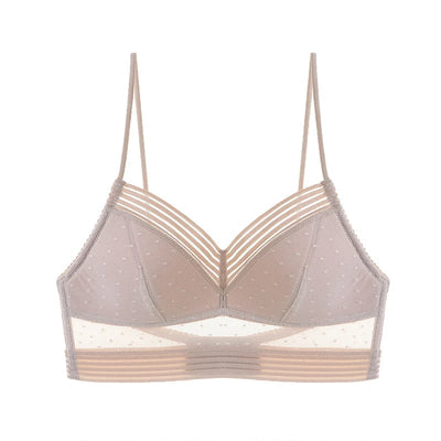 Low Back Wireless Lifting Lace Bra – Effortless Lift, Invisible Confidence - 1+1 Free