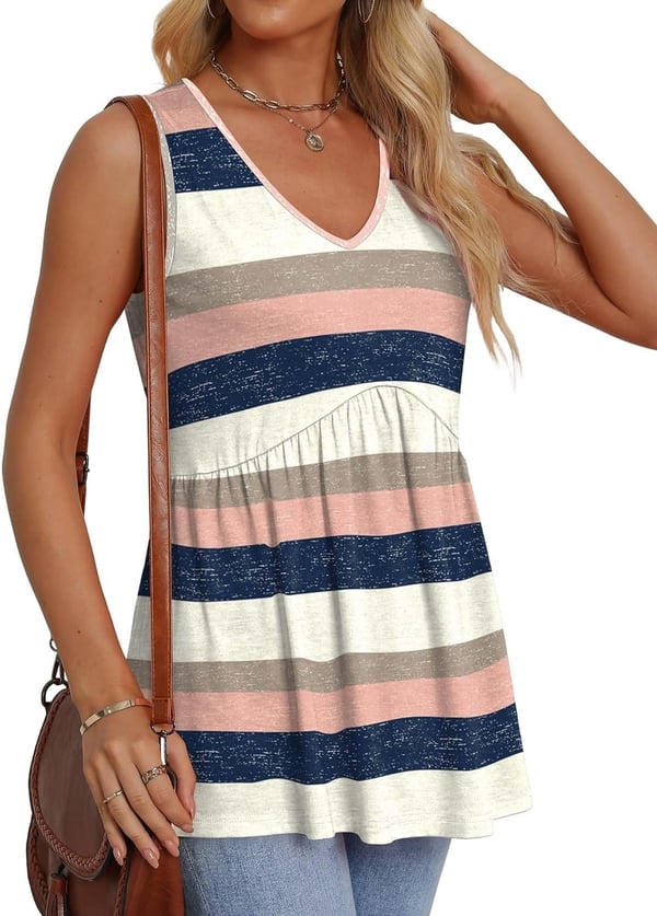 The AuraFlow Tank - The Ultimate Flattering Fit - 50% OFF