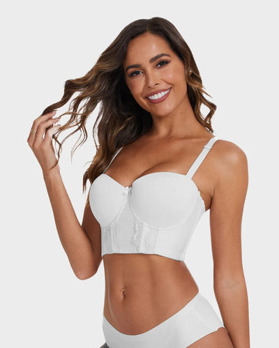 BackBare Low Back Strapless Bra Invisible Support for Backless Styles - Comfortable Shaping Without the Straps - 50% OFF