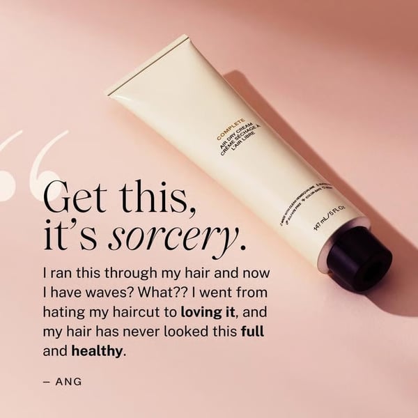 AuraDry Styling Créme - Your Perfect Air-Dried Hair, Unlocked - 50% OFF