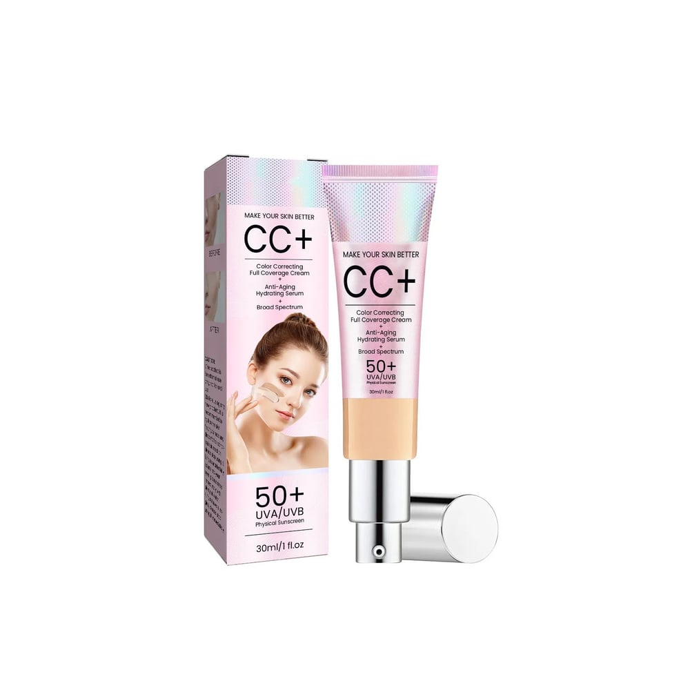 RadianceShield CC Cream SPF 50 – Glow, Correct, and Protect in One Step - 1+1 FREE