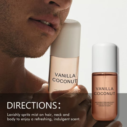 CocoGlow Hair & Body Mist - Long-Lasting Coconut Scent - 50% OFF