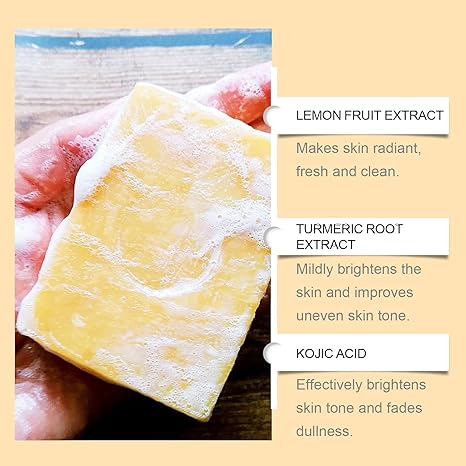 AuraBright Turmeric Soap - Your Luminous Skin Secret - 50% OFF